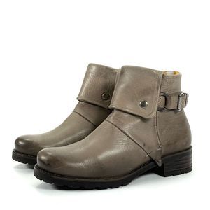 JAfA 492 Burlap Cuffed Ankle Boot Womens size 39 (8.5 US)